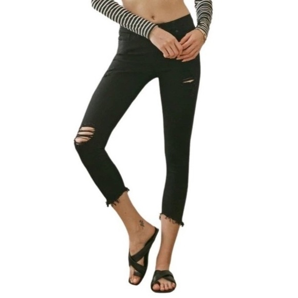 Kancan Brianna Mid Rise Ankle Skinny Jeans Size 30 - Picture 1 of 10